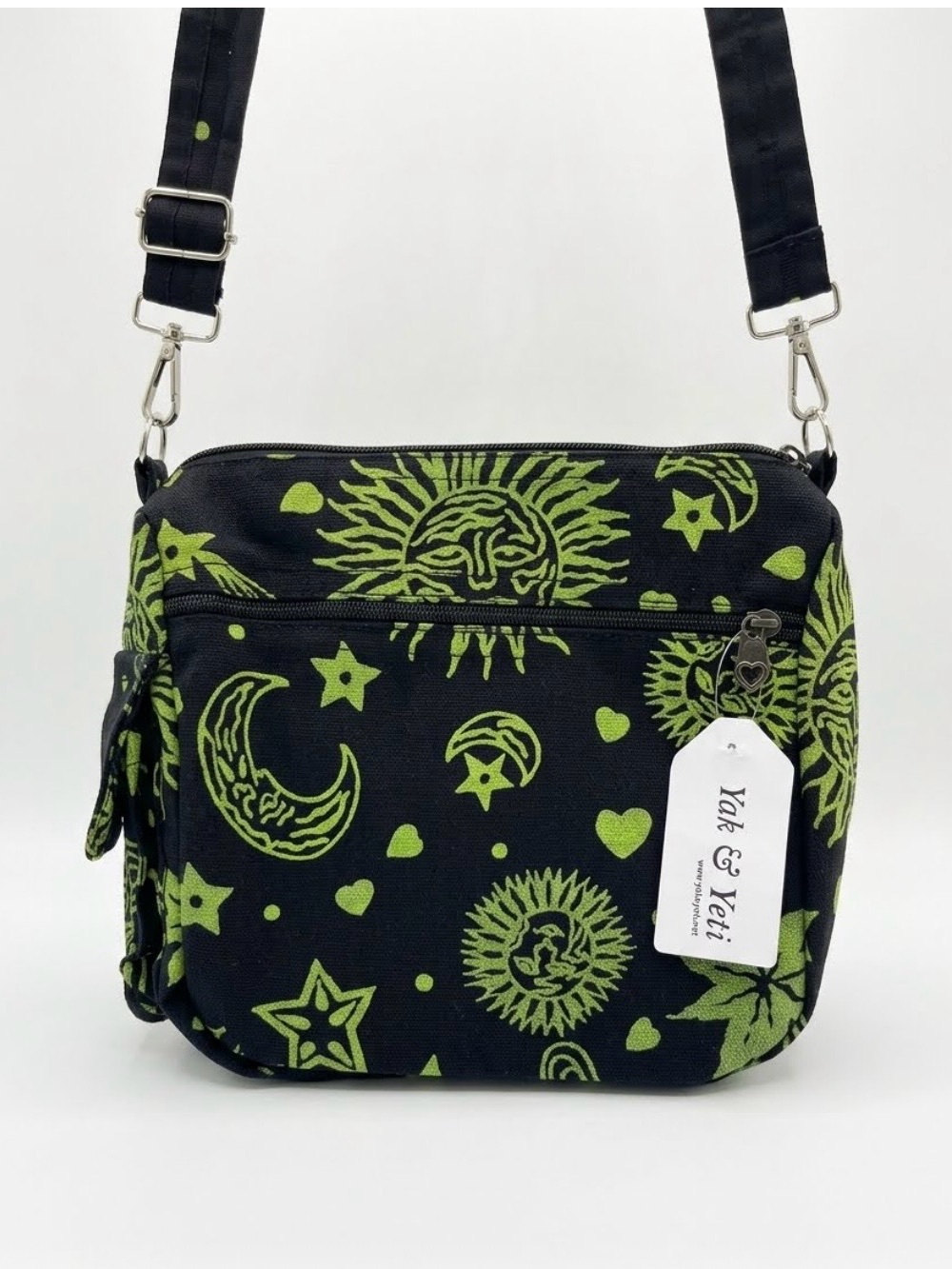 Yak & Yeti Crossbody Sun & Moon Bag NWT